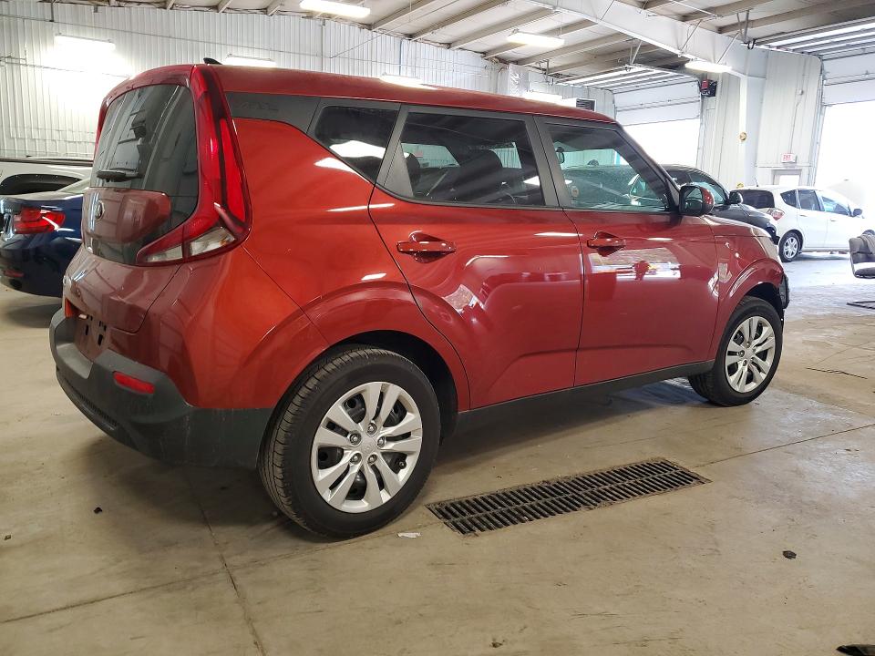 2020 Kia Soul VIN KNDJ23AU7L7115188 COPART salvage auction — FRONT END, Mn - Cert Of Title-Salvage, sold $2,000 on 2026-07-09 (photo 3)