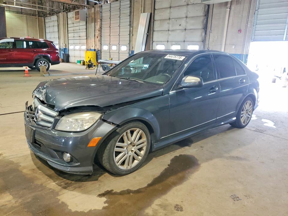 2009 Mercedes-benz C-klasse VIN WDDGF81X99R084020 COPART salvage auction — FRONT END, MI - CERTIFICATE OF TITLE, sold $600 on 2026-07-10 (photo 1)