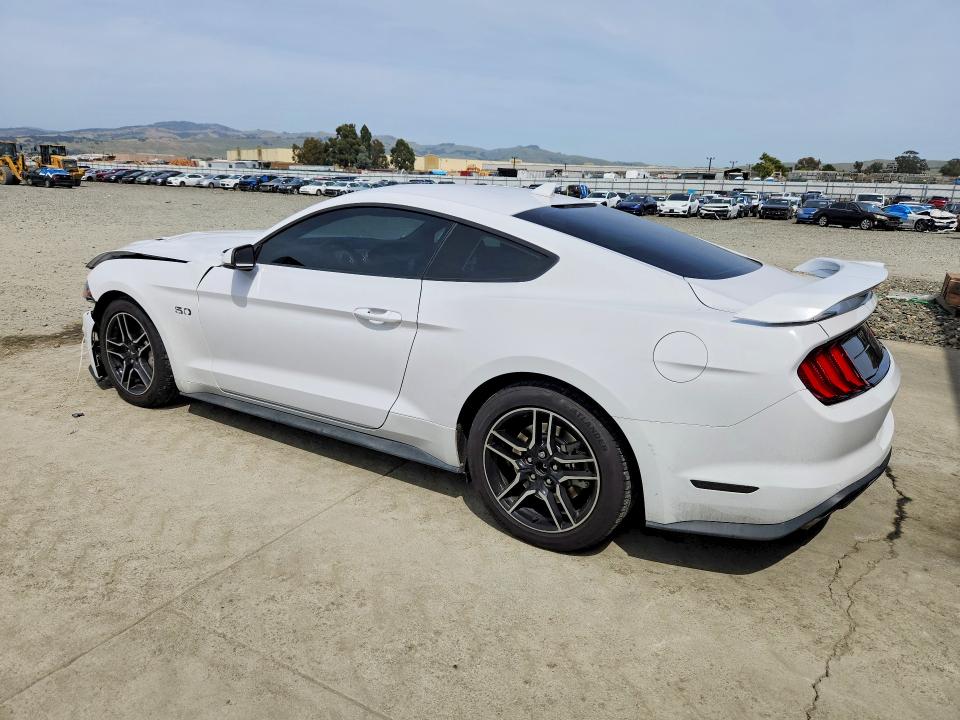 2022 Ford Mustang VIN 1FA6P8CF8N5129656 COPART salvage auction — FRONT END, Ca - Salvage Certificate, sold $10,100 on 2026-07-02 (photo 2)