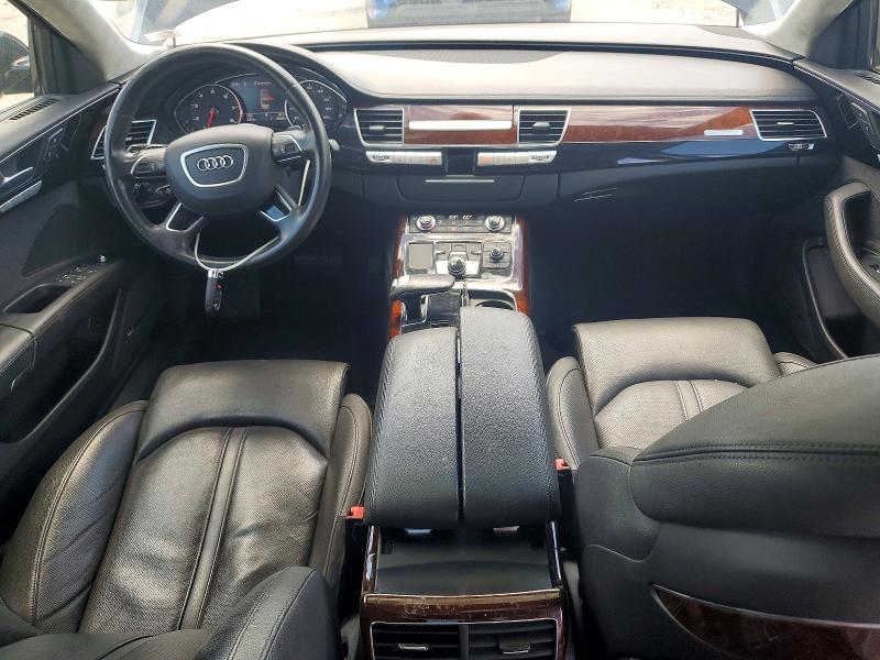 2013 Audi A8 VIN WAURGAFD9DN034088 COPART salvage auction — MINOR DENT/SCRATCHES, Mo - Salvage Certificate Of Title, sold $6,100 on 2026-07-24 (photo 8)