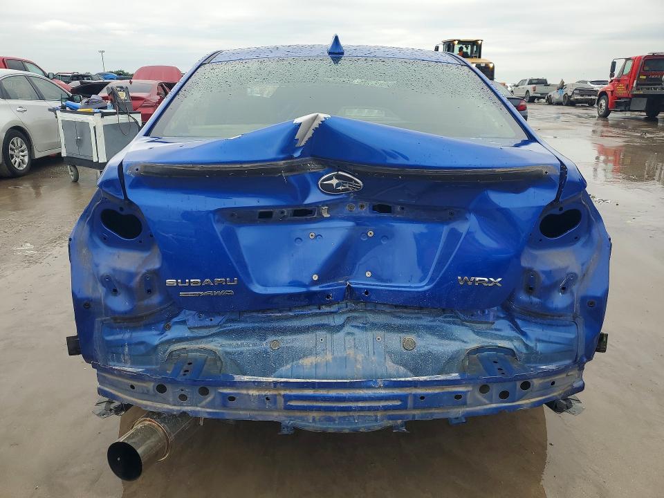 2015 Subaru VIN JF1VA1A62F9819792 COPART salvage auction — REAR END, Tx - Salvage Vehicle Title, sold $2,350 on 2026-07-27 (photo 6)