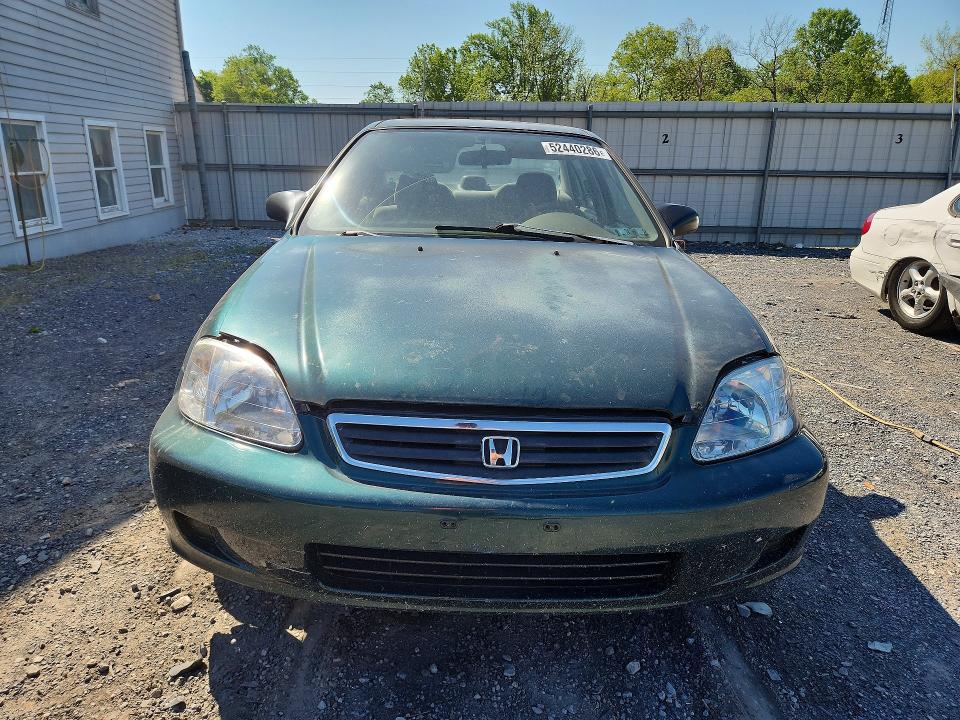 2000 Honda Civic VIN JHMEJ667XYS004579 COPART salvage auction — SIDE, Pa - Cert Of Title, sold $350 on 2026-07-20 (photo 5)