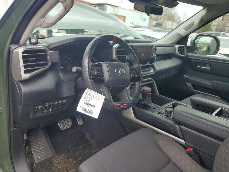 2022 Toyota Tundra VIN 5TFLA5DB5NX003638 COPART salvage auction — FRONT END, ON - PERMIT SALVAGE, sold $13,200 on 2026-07-28 (photo 8)