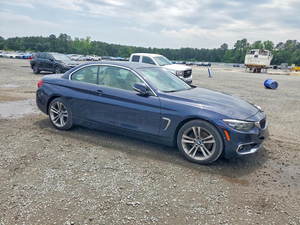 2018 BMW 4er VIN WBA4Z3C59JEC56707 COPART salvage auction — FRONT END, Nc - Salvage Certificate Of Title, sold $6,300 on 2026-07-13 (photo 4)