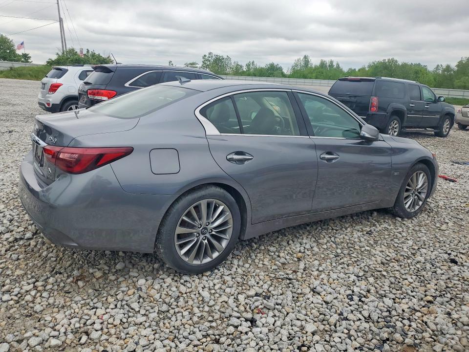 2018 Infiniti Q50 VIN JN1EV7AR4JM433914 COPART salvage auction — MECHANICAL, Mi - Dealer Only Clean Title, sold $2,200 on 2026-07-09 (photo 3)
