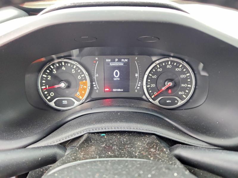 2020 Jeep Renegade VIN ZACNJBBBXLPL29801 COPART salvage auction — HAIL, Oh - Cert Of Title-Salvage, sold $7,800 on 2026-07-02 (photo 9)