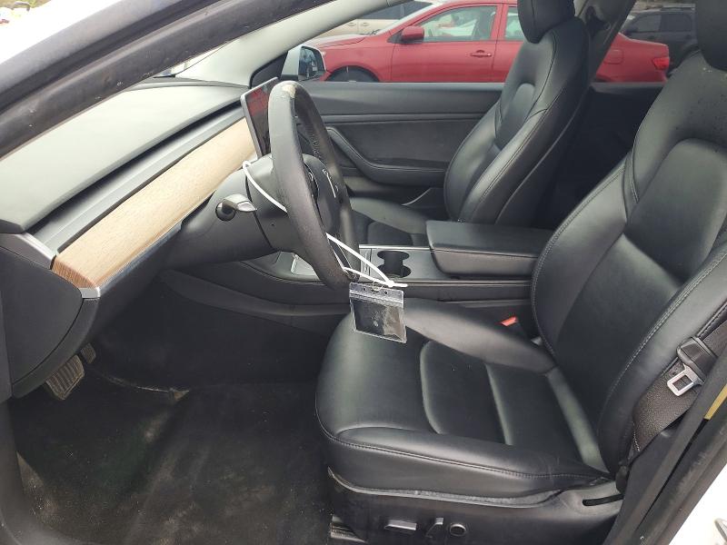 2021 Tesla Model 3 VIN 5YJ3E1EA3MF923473 COPART salvage auction — FRONT END, Pa - Certificate Of Salvage, sold $5,300 on 2026-07-17 (photo 7)