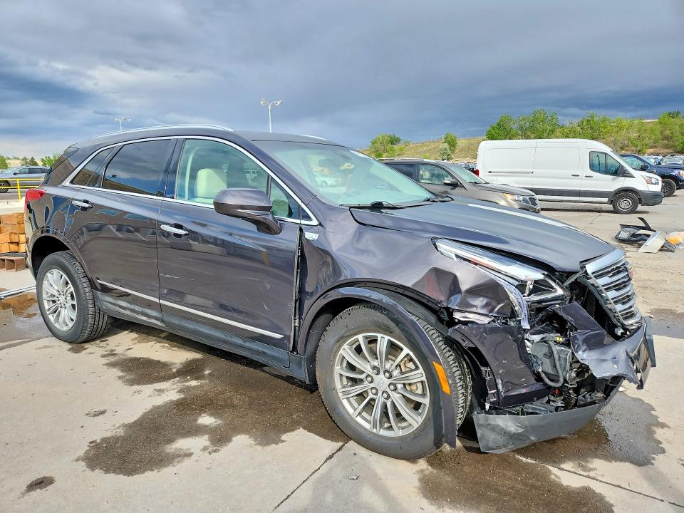 2018 Cadillac VIN 1GYKNDRS4JZ149282 COPART salvage auction — FRONT END, Co - Salvage Title, sold $5,500 on 2026-07-27 (photo 4)