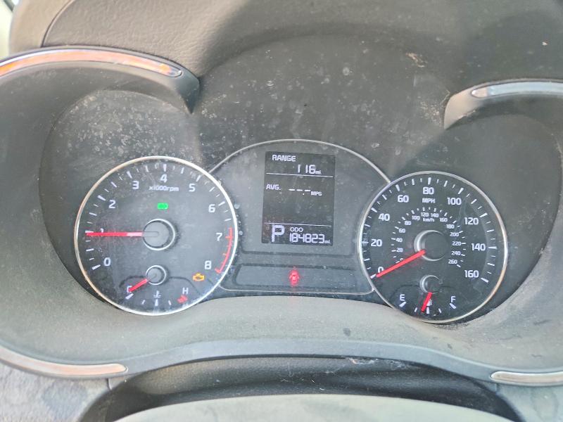 2016 Kia VIN KNAFX4A65G5594899 COPART salvage auction — SIDE, Ca - Non-Repairable Vehicle Cert, sold $525 on 2026-07-15 (photo 9)