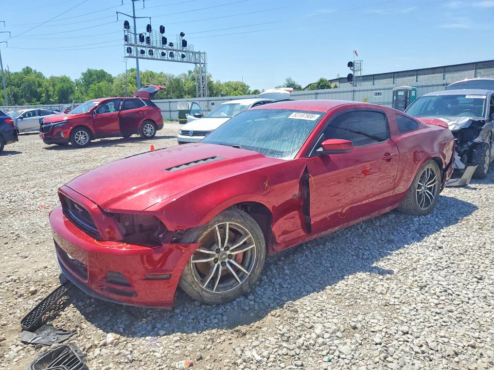 2014 Ford Mustang VIN 1ZVBP8CF7E5293762 COPART salvage auction — FRONT END, Oh - Cert Of Title-Salvage, sold $8,800 on 2026-07-02 (photo 1)