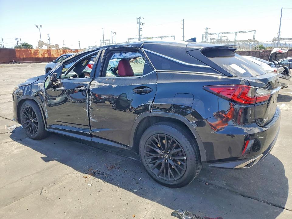 2018 Lexus Rx VIN 2T2BZMCA4JC157219 COPART salvage auction — ROLLOVER, Ca - Salvage Certificate, sold $4,500 on 2026-07-02 (photo 2)