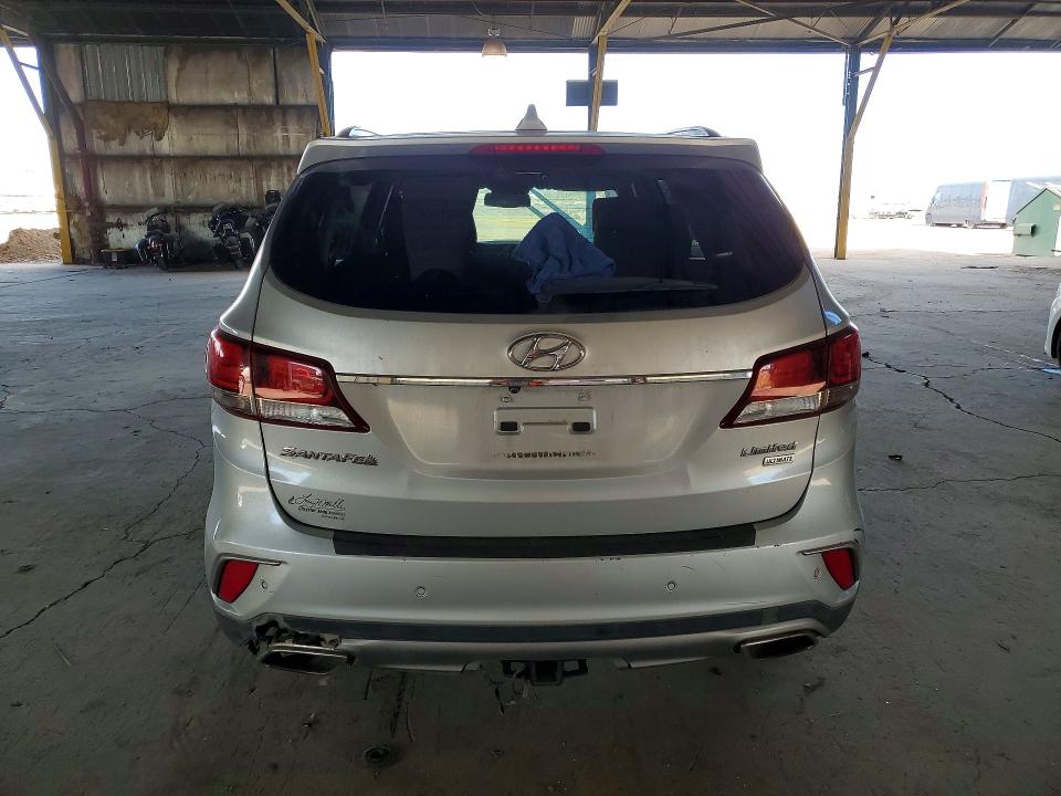 2017 Hyundai Santa fe VIN KM8SR4HF4HU218182 COPART salvage auction — MECHANICAL, Az - Dealer Only Clean Title (P), sold $3,950 on 2026-08-03 (photo 6)