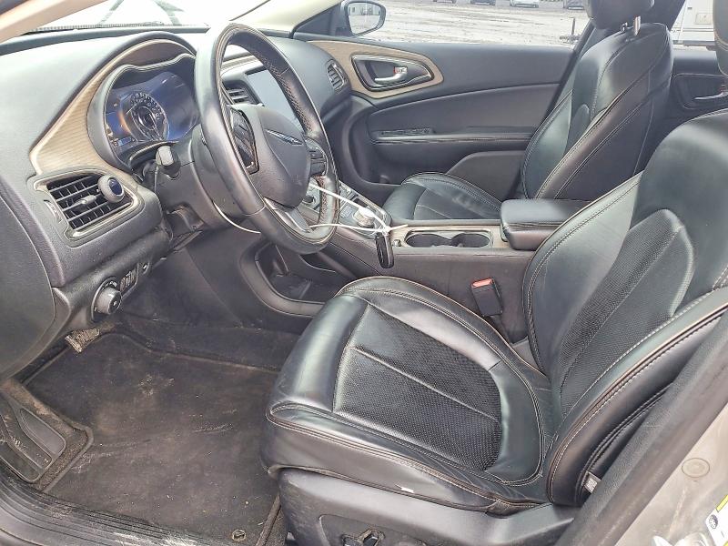 2015 Chrysler 200 VIN 1C3CCCCB2FN633716 COPART salvage auction — FRONT END, Ks - Cert Of Title-Salvage, sold $775 on 2026-07-02 (photo 7)