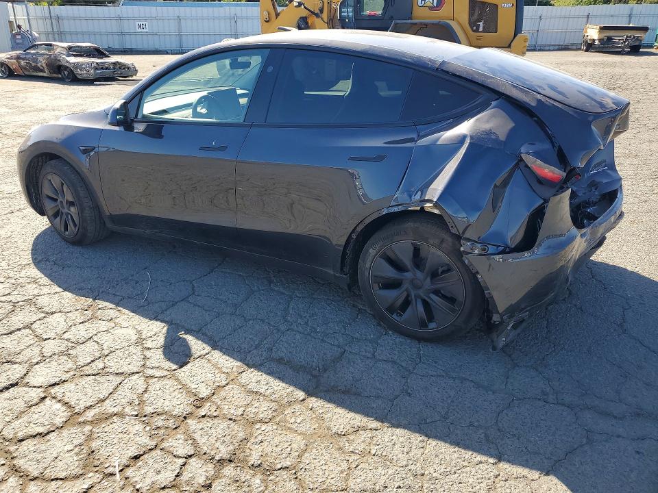 2025 Tesla VIN 7SAYGDEE1SF281758 COPART salvage auction — REAR END, Ca - Salvage Certificate, sold $11,500 on 2026-07-10 (photo 2)