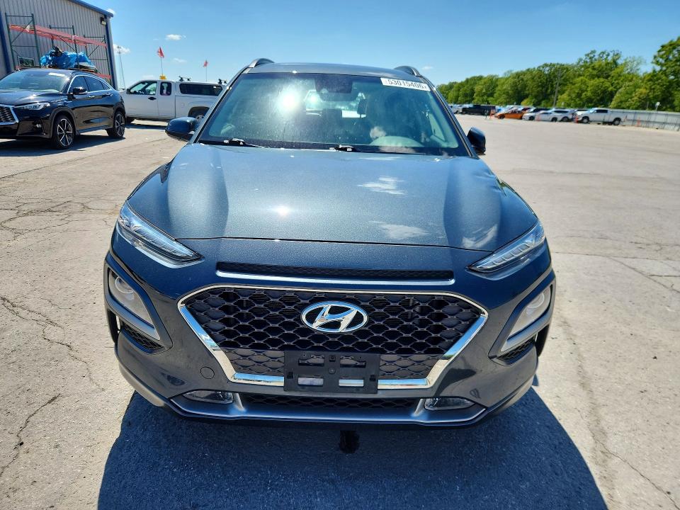 2020 Hyundai VIN KM8K33A59LU433899 COPART salvage auction — HAIL, Mo - Salvage Certificate Of Title, sold $3,600 on 2026-07-27 (photo 5)