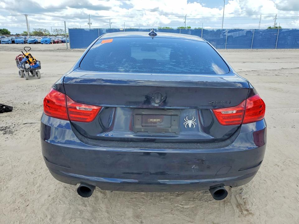 2015 BMW 4er VIN WBA4A9C57FD416765 COPART salvage auction — FRONT END, Fl - Cert Of Title Slvg Rebuildable, sold $800 on 2026-07-20 (photo 6)