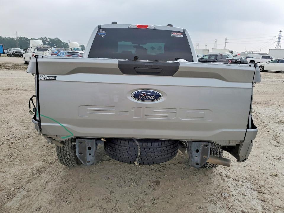 2023 Ford F-150 VIN 1FTEW1C57PKD44053 COPART salvage auction — REAR END, Tx - Salvage Vehicle Title, sold $11,900 on 2026-07-03 (photo 6)
