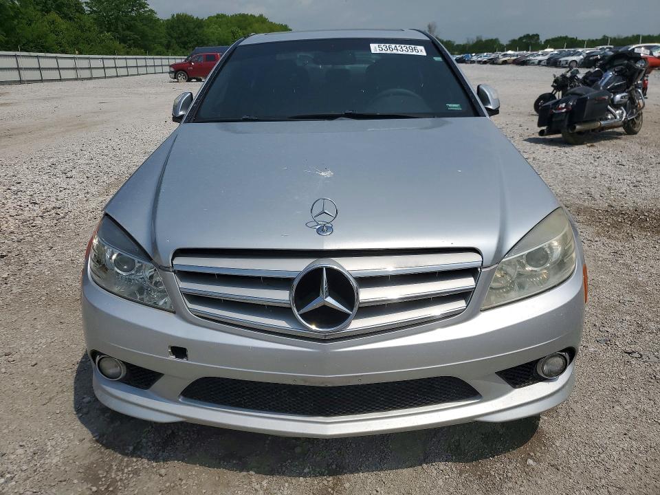 2008 Mercedes-benz C class VIN WDDGF54X08R038472 COPART salvage auction — FRONT END, Ar - Cert Of Title-Salvage, sold $650 on 2026-07-08 (photo 5)