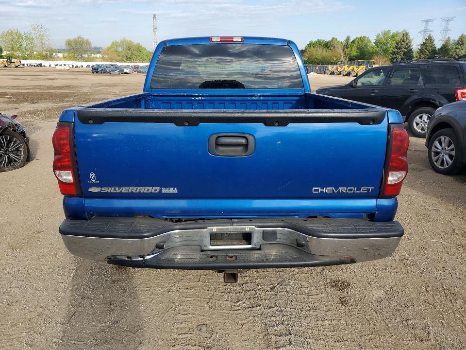 2003 Chevrolet Silverado VIN 2GCEK19TX31116138 COPART salvage auction — FRONT END, Il - Salvage Certificate, sold $1,250 on 2026-07-09 (photo 6)