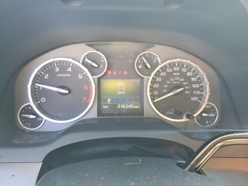 2014 Toyota Tundra VIN 5TFEM5F1XEX075486 COPART salvage auction — FRONT END, TX - SALVAGE VEHICLE TITLE, sold $4,700 on 2026-07-30 (photo 9)