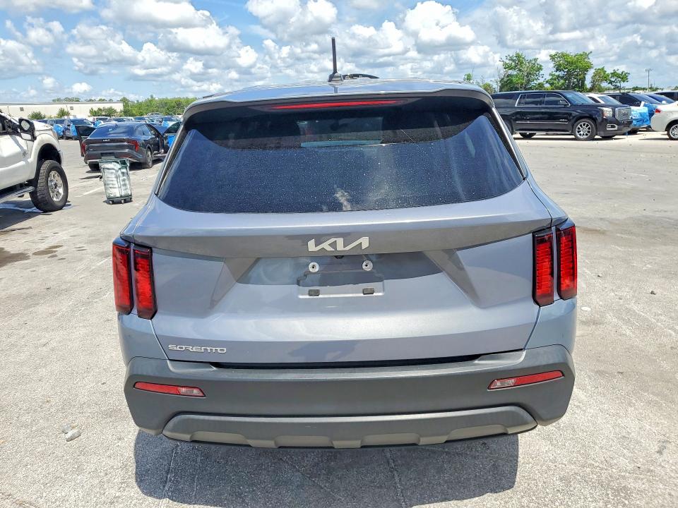 2023 Kia Sorento VIN 5XYRG4LC4PG226854 COPART salvage auction — FRONT END, Fl - Cert Of Title Slvg Rebuildable, sold $3,900 on 2026-07-30 (photo 6)