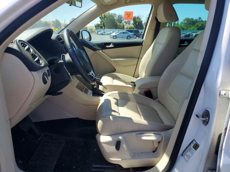 2013 Volkswagen Tiguan VIN WVGBV3AXXDW601034 COPART salvage auction — MINOR DENT/SCRATCHES, CA - DIS/DLR/EXP ONLY CLEAN TITLE, sold $2,100 on 2026-07-20 (photo 7)
