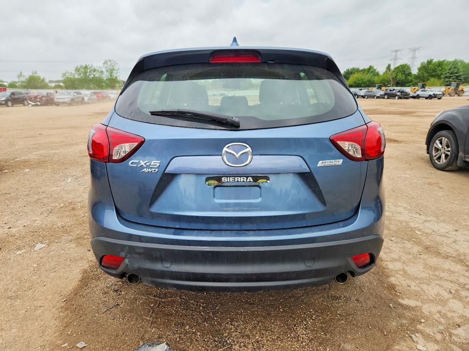 2015 Mazda Cx-5 VIN JM3KE4BY5F0524815 COPART salvage auction — FRONT END, Il - Salvage Certificate, sold $2,400 on 2026-07-09 (photo 6)