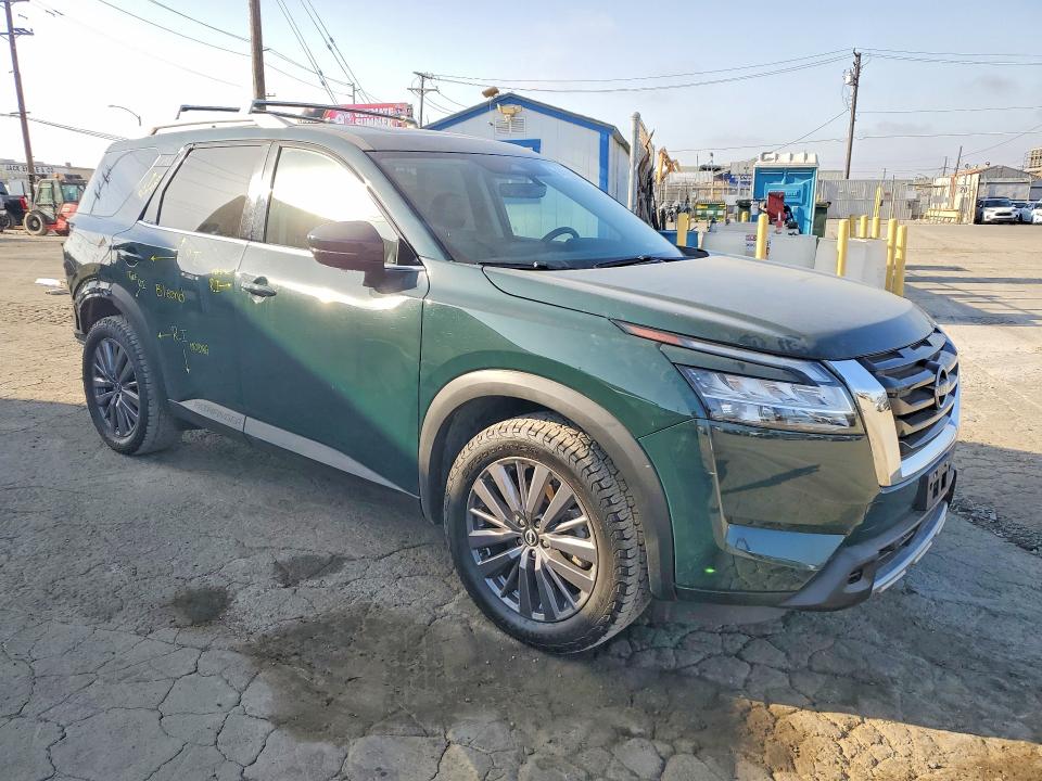 2023 Nissan Pathfinder VIN 5N1DR3CB1PC205224 COPART salvage auction — REAR END, Ca - Salvage Certificate, sold $9,400 on 2026-07-28 (photo 4)