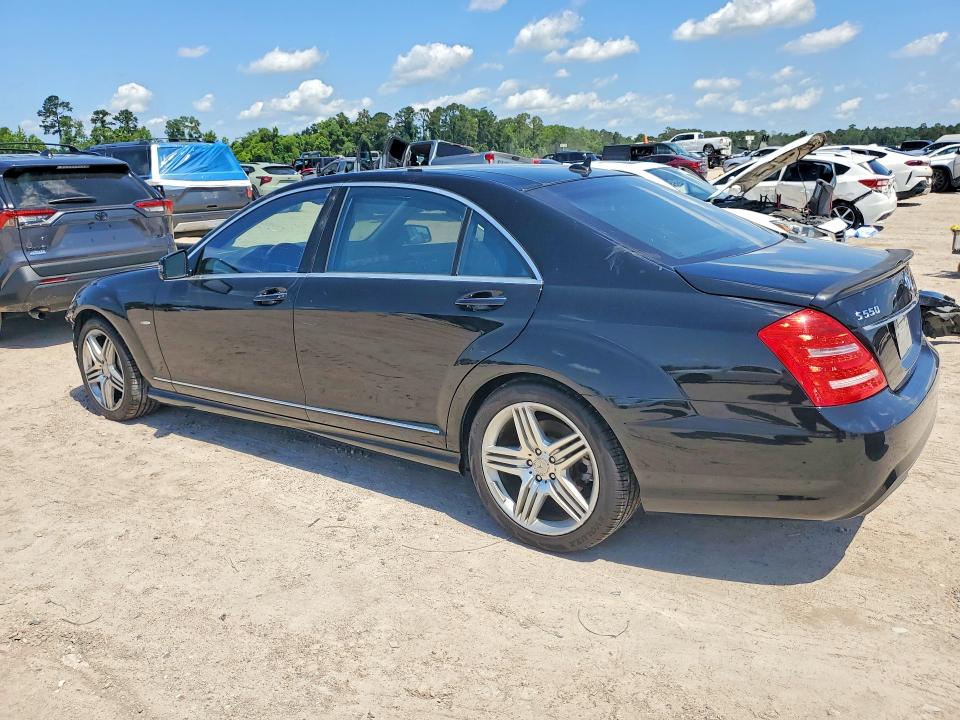 2012 Mercedes-benz S-klasse VIN WDDNG7DBXCA479277 COPART salvage auction — FRONT END, Tx - Certificate Of Title, sold $1,100 on 2026-07-09 (photo 2)