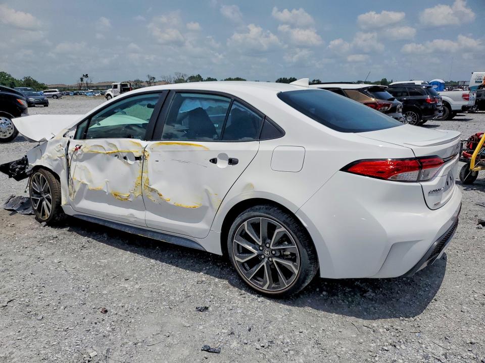2022 Toyota Corolla VIN 5YFS4MCE4NP136530 COPART salvage auction — FRONT END, Fl - Certificate Of Destruction, sold $3,300 on 2026-07-17 (photo 2)