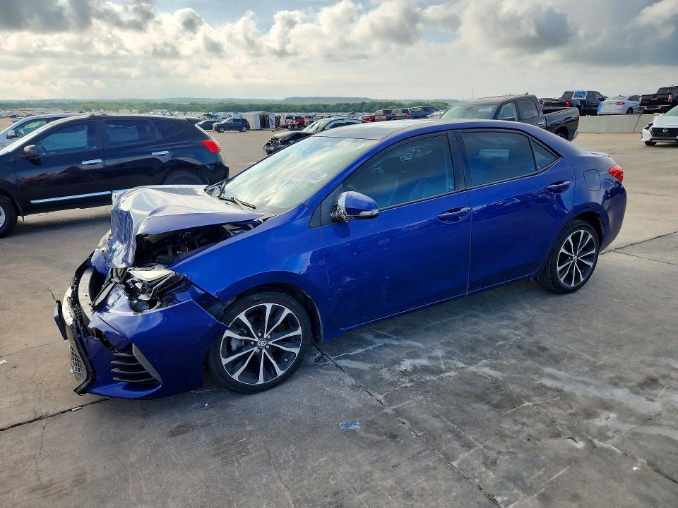 2018 Toyota VIN 2T1BURHE1JC991413 COPART salvage auction — FRONT END, Tx - Salvage Vehicle Title, sold $2,800 on 2026-07-09 (photo 1)