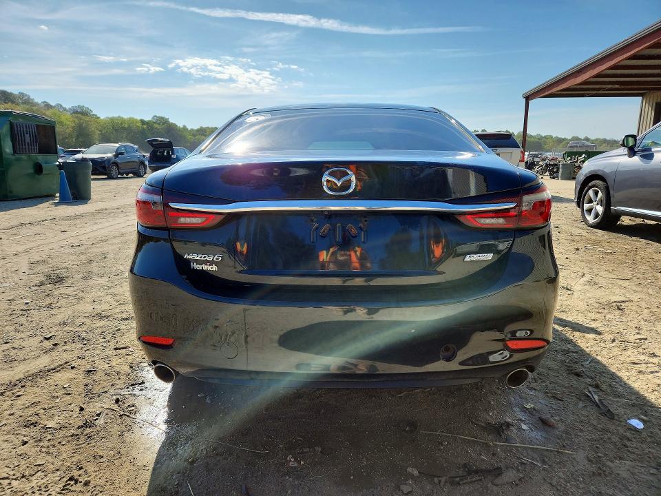 2018 Mazda 6 VIN JM1GL1VMXJ1313205 COPART salvage auction — FRONT END, De - Salvage Certificate, sold $2,450 on 2026-07-07 (photo 6)