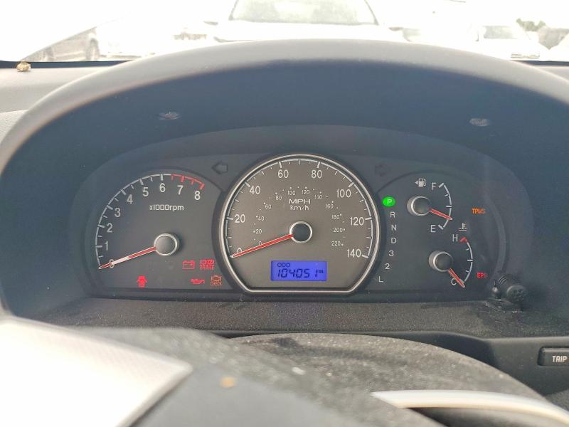 2008 Hyundai Elantra VIN KMHDU46D28U416266 COPART salvage auction — FRONT END, Tx - Certificate Of Title, sold $425 on 2026-07-16 (photo 9)