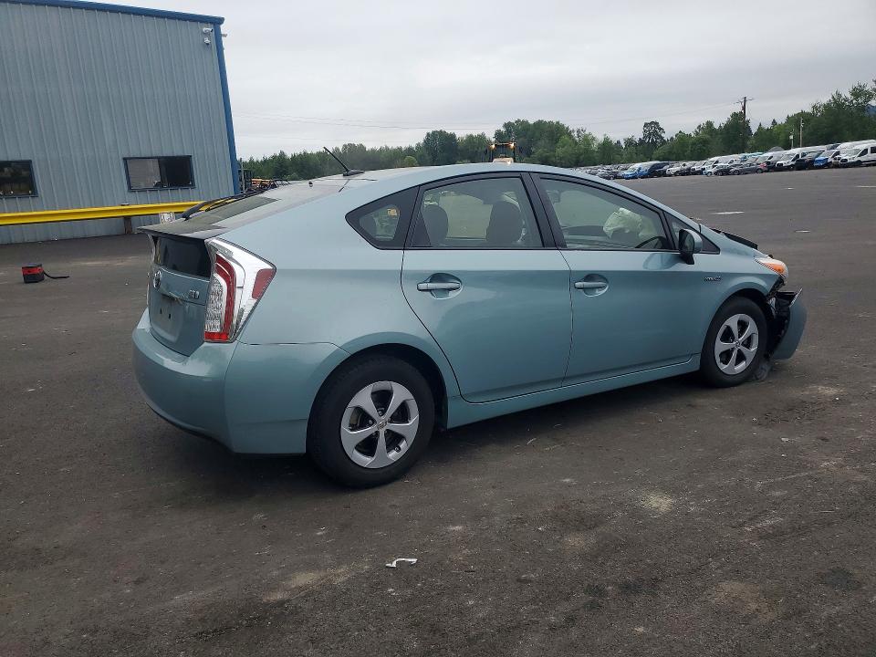 2013 Toyota Prius VIN JTDKN3DU7D1692413 COPART salvage auction — FRONT END, Or - Salvage Title Certificate, sold $2,400 on 2026-07-06 (photo 3)