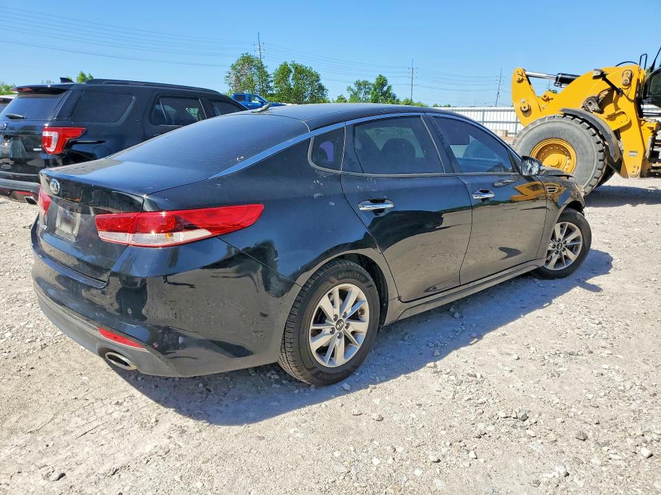 2018 Kia Optima VIN 5XXGT4L32JG225393 COPART salvage auction — FRONT END, Mo - Salvage Certificate Of Title, sold $800 on 2026-07-24 (photo 3)