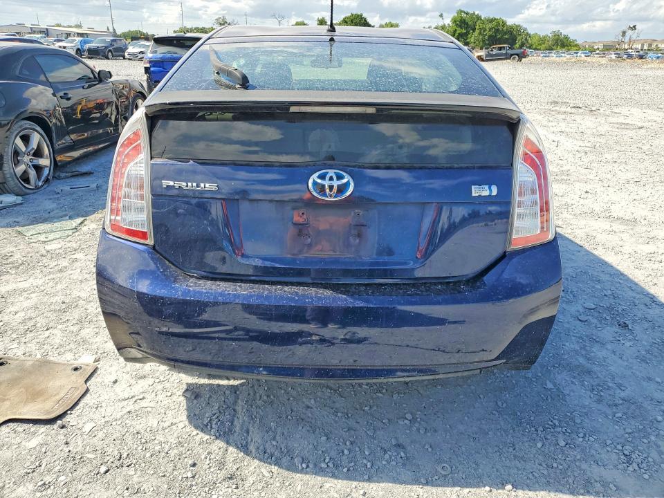 2014 Toyota Prius VIN JTDKN3DU8E1736789 COPART salvage auction — FRONT END, Fl - Cert Of Title Slvg Rebuildable, sold $850 on 2026-07-14 (photo 6)