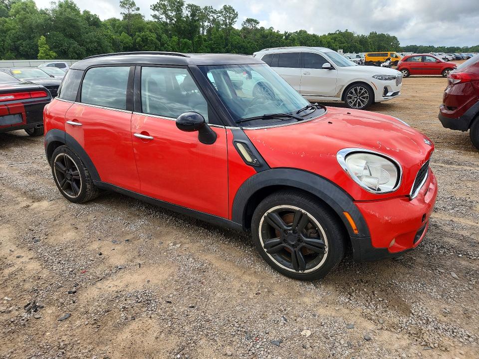 2011 Mini Cooper VIN WMWZC3C52BWM25725 COPART salvage auction — FRONT END, AL - CERT OF TITLE-SALVAGE TITLE, sold $425 on 2026-08-18 (photo 4)