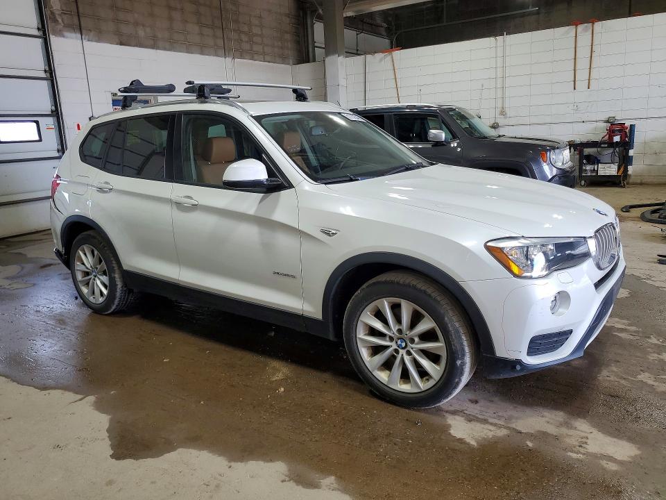 2015 BMW X3 VIN 5UXWX9C59F0D61013 COPART salvage auction — REAR END, Mn - Cert Of Title-Salvage, sold $3,800 on 2026-07-07 (photo 4)