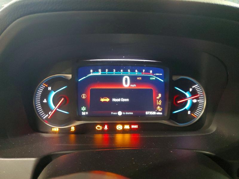 2022 Honda Pilot VIN 5FNYF6H07NB026077 COPART salvage auction — WATER/FLOOD, Salvage Title, sold $8,000 on 2026-09-01 (photo 9)