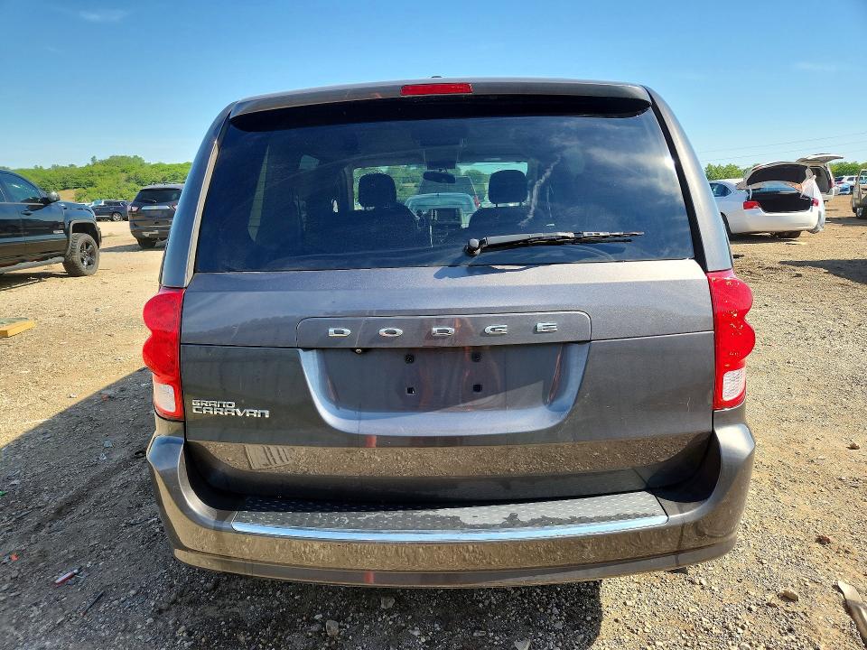 2018 Dodge Caravan VIN 2C4RDGBGXJR151076 COPART salvage auction — SIDE, Il - Salvage Certificate, sold $500 on 2026-07-03 (photo 6)