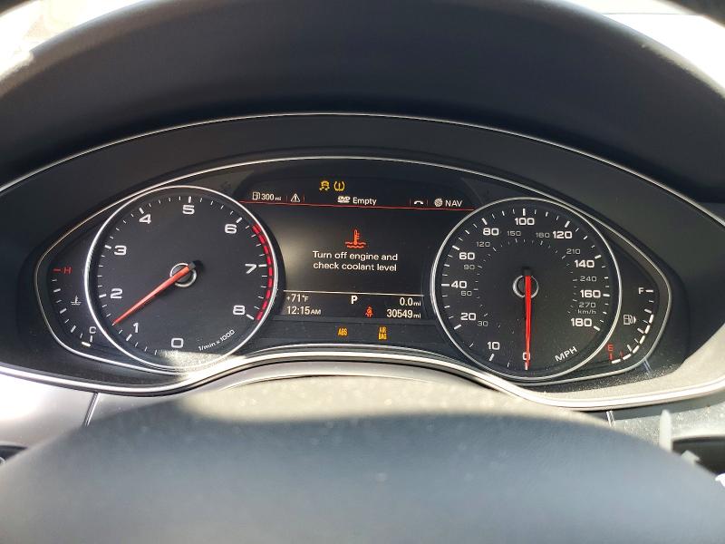 2014 Audi A6 VIN WAUDFAFC4EN131656 COPART salvage auction — FRONT END, Nj - Cert Of Title-Salvage, sold $2,500 on 2026-07-04 (photo 9)
