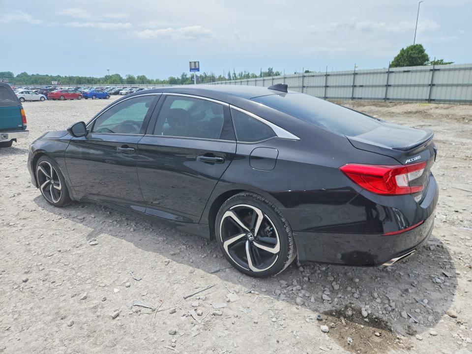 2022 Honda Accord VIN 1HGCV1F46NA054856 COPART salvage auction — SIDE, Il - Salvage Certificate, sold $10,500 on 2026-07-27 (photo 2)