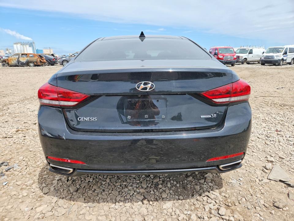 2016 Hyundai VIN KMHGN4JE7GU113153 COPART salvage auction — VANDALISM, Il - Salvage Certificate, sold $3,400 on 2026-07-31 (photo 6)