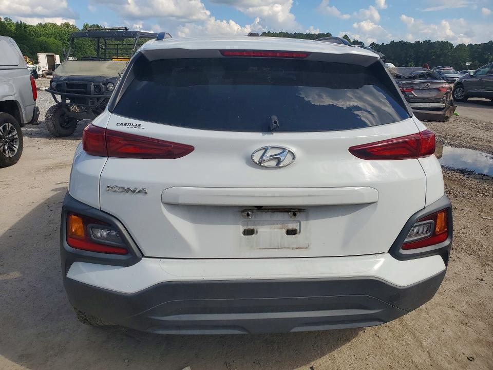 2020 Hyundai Kona VIN KM8K22AA0LU580655 COPART salvage auction — FRONT END, Ms - Certificate Of Title, sold $2,700 on 2026-07-31 (photo 6)