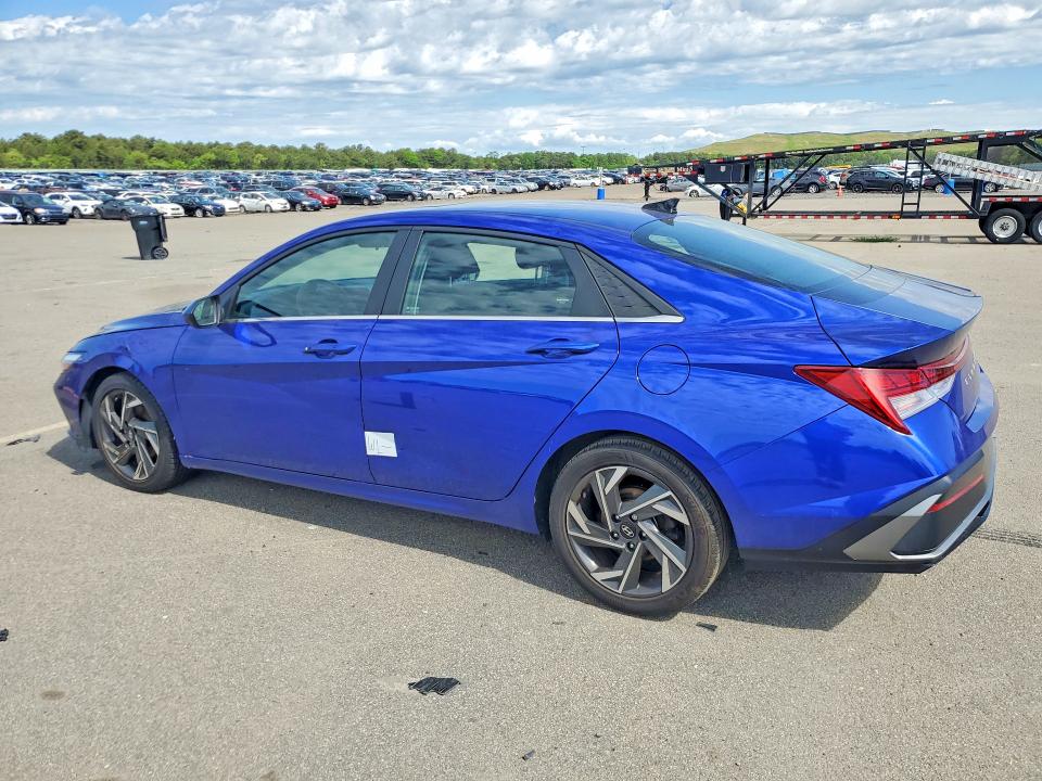 2024 Hyundai Elantra VIN KMHLS4DG1RU696794 COPART salvage auction — WATER/FLOOD, Ny - Mv907A-Flood Salvage, sold $6,400 on 2026-07-06 (photo 2)