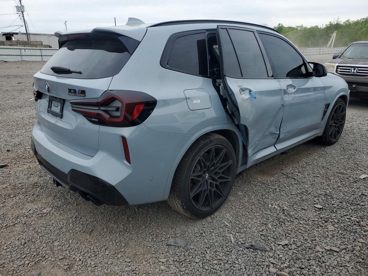 2022 BMW X3 VIN 5YM13EC00N9J89585 COPART salvage auction — Side, NJ - CERT OF TITLE-SALVAGE, sold $34,000 on 2026-07-07 (photo 3)