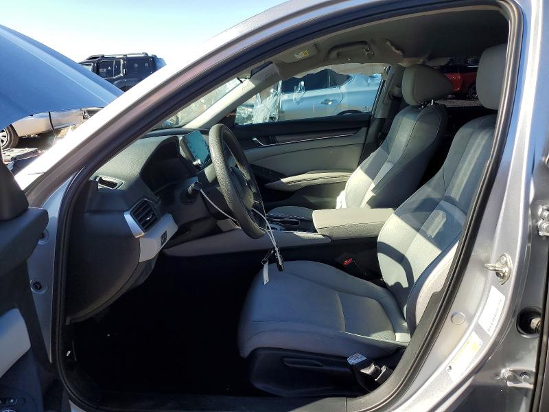 2020 Honda Accord VIN 1HGCV1F13LA056650 COPART salvage auction — FRONT END, Tx - Salvage Vehicle Title, sold $3,850 on 2026-07-03 (photo 7)