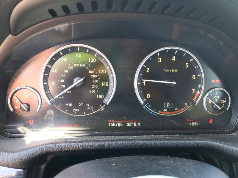 2014 BMW X3 VIN 5UXWX9C56E0D21387 COPART salvage auction — FRONT END, Tx - Nonrepairable Title, sold $725 on 2026-07-02 (photo 9)