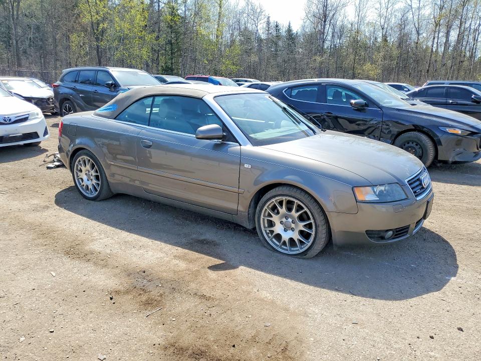 2005 Audi A4 VIN WAUET48H65K021166 COPART salvage auction — VANDALISM, On - Permit Salvage, sold $475 on 2026-07-02 (photo 4)