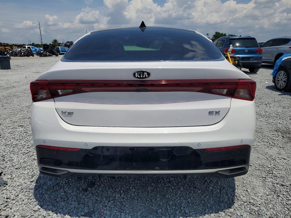2021 Kia K5 VIN 5XXG34J26MG075352 COPART salvage auction — FRONT END, Fl - Certificate Of Destruction, sold $3,700 on 2026-07-06 (photo 6)